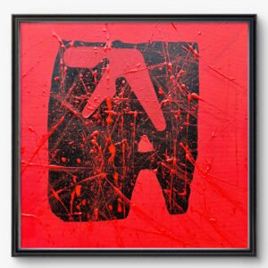 Free Expression As Revolution (2025) – Acrylic on canvas